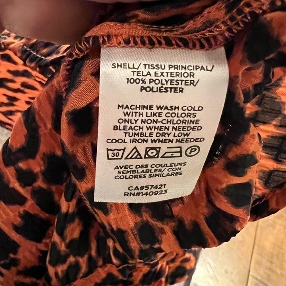 Loft cheetah blouse - Picture 7 of 7